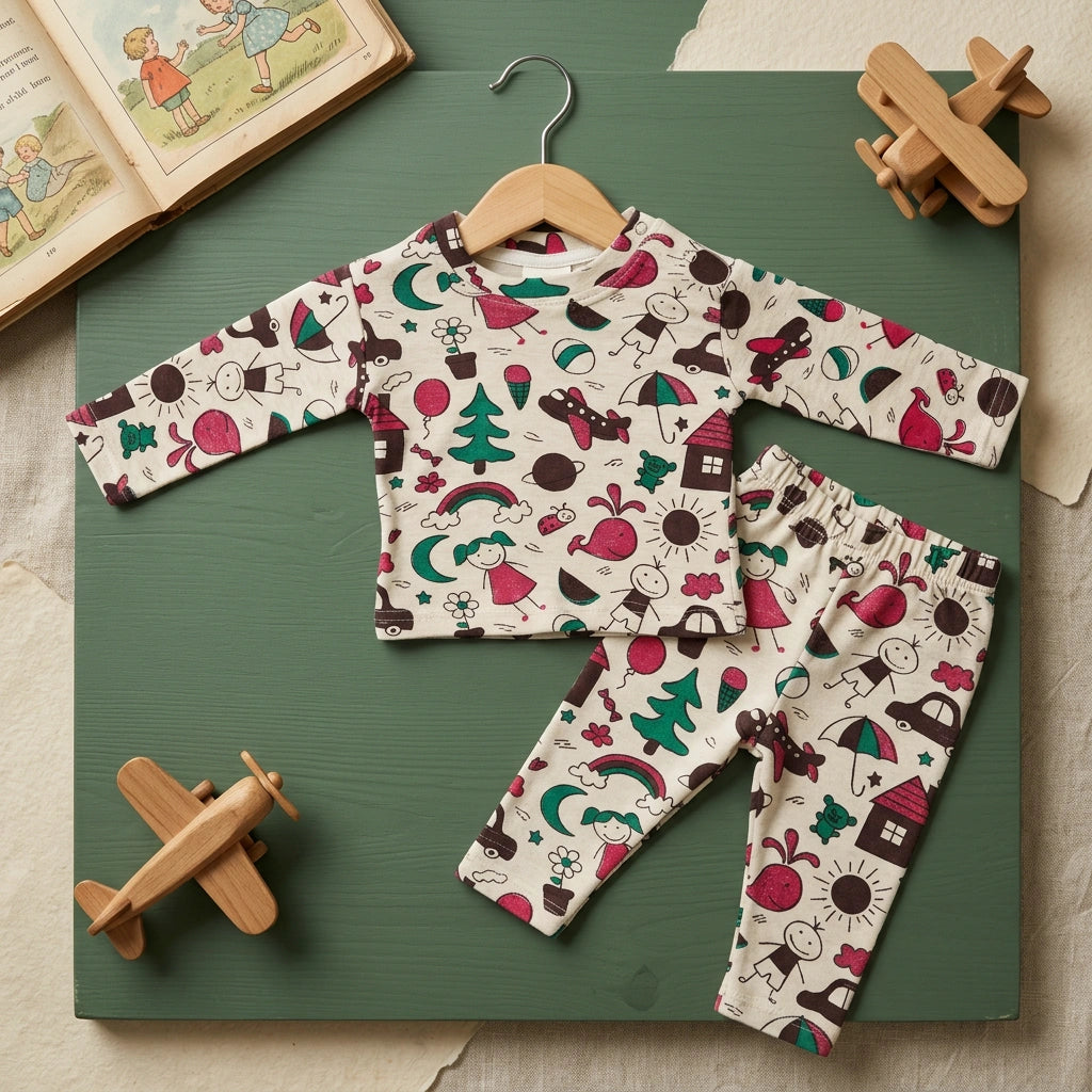 Happy Home – Full Sleeve Pant