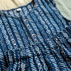 Blue Indigo Printed Co-ord Set