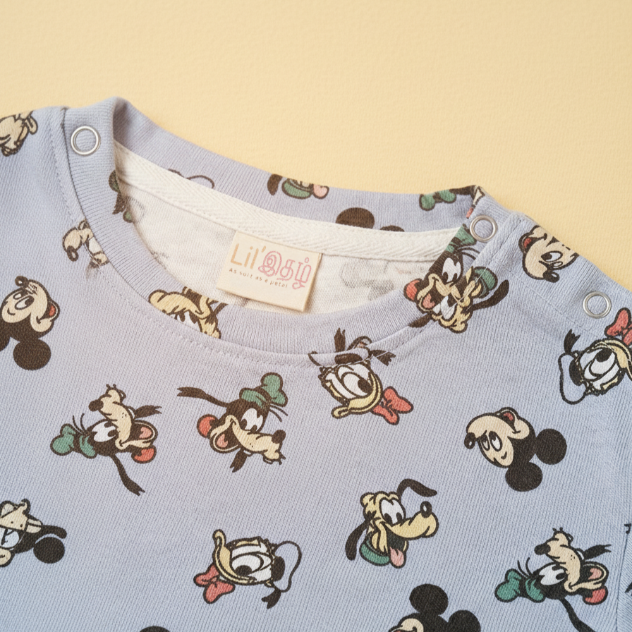 Blue Mickey Mouse