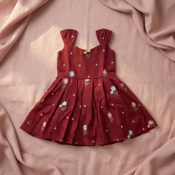 Ruby Blossom Frock