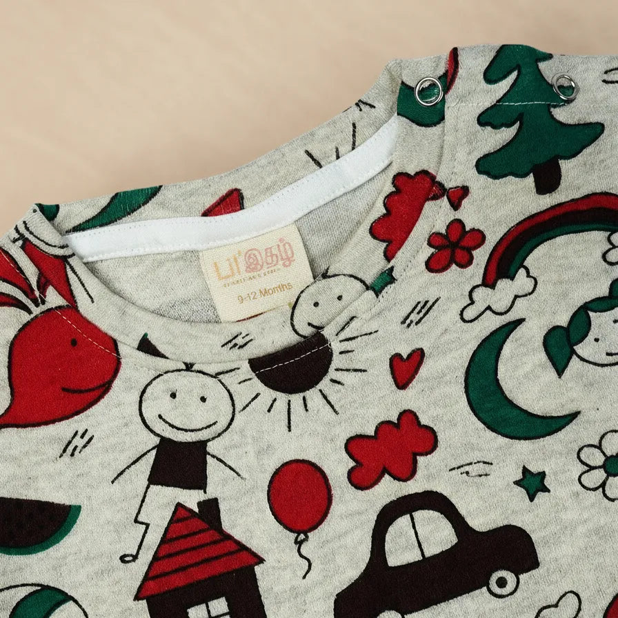 Happy Home – Full Sleeve Pant
