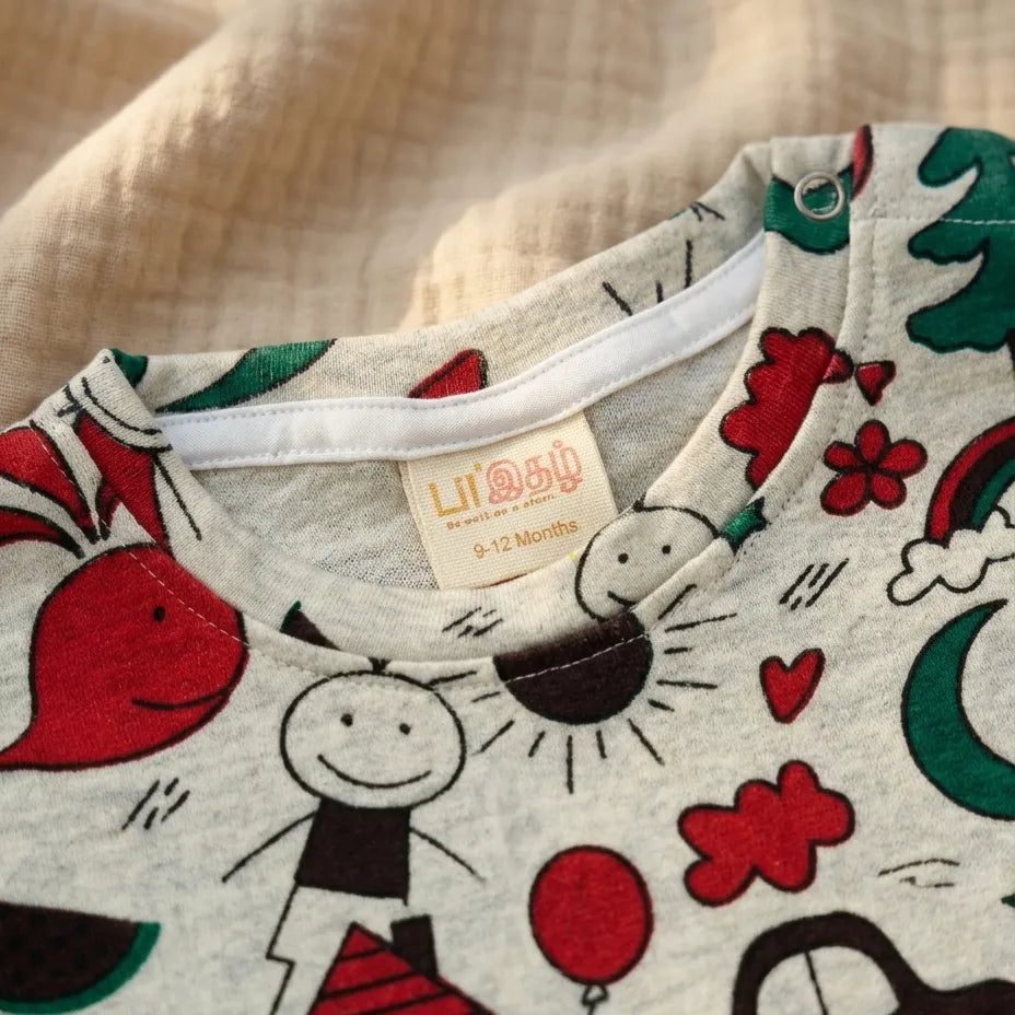 Happy Home – Half Sleeve Pant